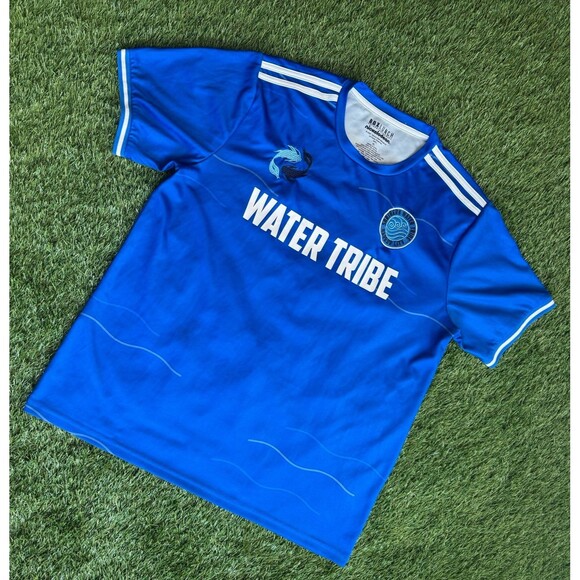 BoxLunch Exclusive Avatar The Last Airbender Water Tribe Katara Soccer Jersey XL - Picture 2 of 5
